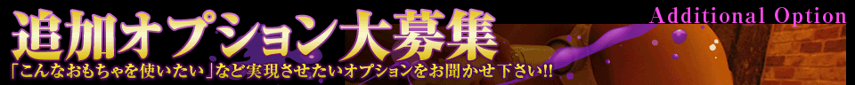 追加オプション大募集